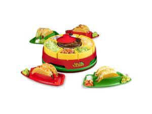 Nostalgia TTLSB10 Taco Tuesday Heated Lazy Susan Taco Bar Nostalgia TTLSB10 Taco Tuesday Heated Lazy Susan Taco Bar