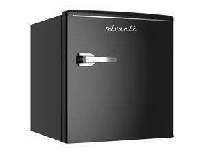 Avanti 1.7 Cu. Ft. Compact Refrigerator Retro Series - Black Avanti 1.7 Cu. Ft. Compact Refrigerator Retro Series - Black
