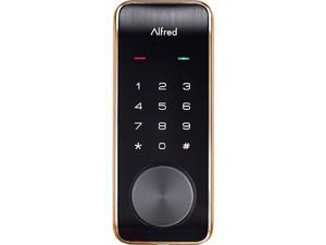 Alfred DB2-B Smart Door Lock with Bluetooth and keyed-entry - Gold Alfred DB2-B Smart Door Lock with Bluetooth and keyed-entry - Gold