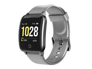 Letsfit Smart Watch, Fitness Trackers with Heart Rate - Grey Letsfit Smart Watch, Fitness Trackers with Heart Rate - Grey