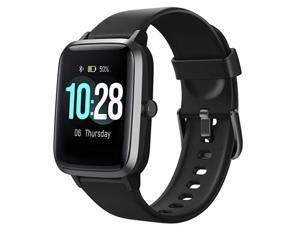 Letsfit Smart Watch, Fitness Trackers with Heart Rate - Black Letsfit Smart Watch, Fitness Trackers with Heart Rate - Black