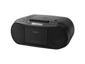 Sony Stereo CD/Cassette Boombox Home Audio Radio - Black Sony Stereo CD/Cassette Boombox Home Audio Radio - Black
