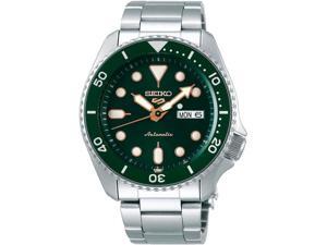 Seiko SRPD63 5 Sports 24-Jewel Automatic Watch - Green Seiko SRPD63 5 Sports 24-Jewel Automatic Watch - Green