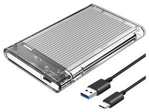 ORICO Aluminum Type-C 2.5 Inch HDD Enclosure Case USB3.1 GEN 1 to SATA III External Hard Drive Disk Enclosure High-Speed Case for HDD SSD Support UASP SATA III 4TB Max (2179C3) ORICO Aluminum Type-C 2.5 Inch HDD Enclosure Case USB3.1 GEN 1 to SATA III External Hard Drive Disk Enclosure High-Speed Case for HDD SSD Support UASP SATA III 4TB Max (2179C3)
