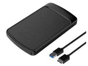 ORICO Tool Free 2.5 inch SATA to USB 3.0 Hard Drive Enclosure 5Gbps Up to 4TB UASP SSD HDD Case with Auto Sleep