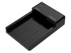 ORICO Tool-Free USB 3.0 & eSATA to 2.5in or 3.5in SATA External Hard Disk Drive Enclosure HDD SSD Unique Lay-Flat Docking Station for 2.5" 3.5" HDD / SSD - eSATA or USB 3.0 with UASP -Black ORICO Tool-Free USB 3.0 & eSATA to 2.5in or 3.5in SATA External Hard Disk Drive Enclosure HDD SSD Unique Lay-Flat Docking Station for 2.5" 3.5" HDD / SSD - eSATA or USB 3.0 with UASP -Black
