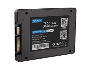 ORICO 3D NAND 512GB 2.5 Inch SATA III Internal SSD TLC - 6Gbps Internal Solid State Drive for Desktop Laptop  (H100)