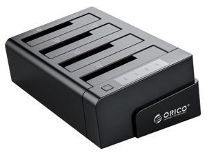 ORICO 4 Bay USB 3.0 SATA Hard Drive Docking Station/Duplicator for 2.5 inch & 3.5 inch HDD -Black (6648US3-C-V1)