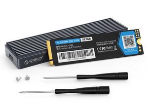 ORICO Aluminum PSSD 512GB M.2 NVME 2280 SSD With ORICO Aluminum M.2 NVME SSD Enclosure M Key USB3.1 Gen2 10Gbps, Replace for 512GB M.2 NVME Portable SSD ORICO Aluminum PSSD 512GB M.2 NVME 2280 SSD With ORICO Aluminum M.2 NVME SSD Enclosure M Key USB3.1 Gen2 10Gbps, Replace for 512GB M.2 NVME Portable SSD