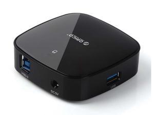 Orico H4818-U3-WH Portable 4-Port USB 3.0 Mini Hub with 3.3 Ft USB 3.0 Cable Orico H4818-U3-WH Portable 4-Port USB 3.0 Mini Hub with 3.3 Ft USB 3.0 Cable