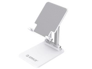 ORICO Cell Phone Tablet Stand for Desk Foldable Phone Tablet Holder Desktop Adjustable Stand Aluminum alloy material Compatible with iPhone iPad Kindle Huawei Xiaomi