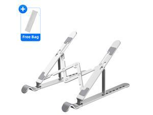 ORICO Laptop Stand, Adjustable Laptop Stand for Desk, Aluminum Notebook Stand Foldable Computer Stand 7 Angles for MacBook Tablets