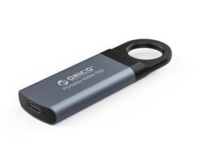 ORICO 512GB Extreme Portable External M.2 Nvme SSD Mini External Solid State Drive with NVMe Interface USB C 3.1 10Gbps Solid State Drive (GV100 Gray) ORICO 512GB Extreme Portable External M.2 Nvme SSD Mini External Solid State Drive with NVMe Interface USB C 3.1 10Gbps Solid State Drive (GV100 Gray)