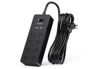 ORICO 25 FT Extension Cord 8 Outlets & 2 Quick Charge USB Ports with 45° Right Angle Flat Plug Extension Cord for iPhone XS/XS Max/XR/X, Galaxy,for Home, Office Wall Mount (Black) ORICO 25 FT Extension Cord 8 Outlets & 2 Quick Charge USB Ports with 45° Right Angle Flat Plug Extension Cord for iPhone XS/XS Max/XR/X, Galaxy,for Home, Office Wall Mount (Black)