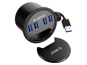 ORICO Desk Grommet, 4 Port USB 3.0 Hub with 4.9ft Extension Cord for Diameter 60mm Hole, Desktop Cable Organizer, Office Accessories, Suit for PC, Flash Drive, HDD, and Any Other USB Devices ORICO Desk Grommet, 4 Port USB 3.0 Hub with 4.9ft Extension Cord for Diameter 60mm Hole, Desktop Cable Organizer, Office Accessories, Suit for PC, Flash Drive, HDD, and Any Other USB Devices