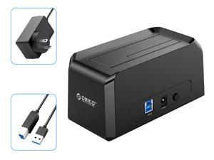 ORICO USB 3.0 to SATA External Hard Drive Enclosure Reader for 2.5 ''/3.5'' SATA HDD/SSD Single bay Docking Station Support 18TB