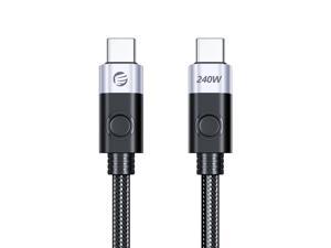 20Gbps 240W USB Type C Cable ORICO USB C to USB C Power Cord PD31 for PS5 Nintendo Switch Galaxy S22 MacBook Fast Charging Cable USB C Cable 165ft  05m