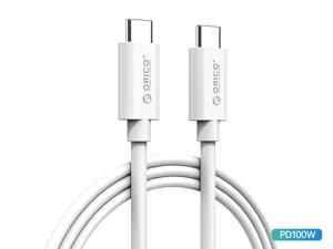ORICO Type-C to Type-C USB3.1 Cable 20V/5A Charging Cable 10Gbps 4K@60Hz PD100W QC4.0 Quick Charge for Samsung Xiaomi HUAWEI Phone Laptop Tablet