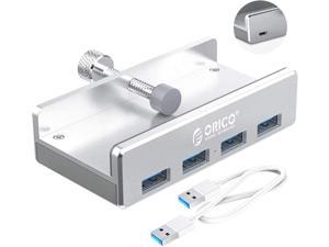 ORICO Desk Grommet, 4 Port USB 3.0 Hub with 4.9ft Extension Cord for  Diameter 60mm