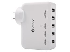 ORICO DCAP-5U 5-Port USB Wall Charger Adapter for iPhone 7/7Plus/6S/6S P/5S...