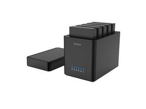 ORICO 5 Bay External Hard Drive Enclosure USB 3.1 Type-C Tool-Free Hard Disk Enclosure for 3.5inch SATA HDD - DS500C3 ORICO 5 Bay External Hard Drive Enclosure USB 3.1 Type-C Tool-Free Hard Disk Enclosure for 3.5inch SATA HDD - DS500C3