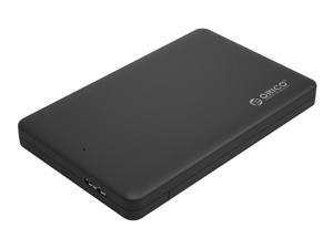 ORICO 2.5 inch USB3.0 to SATA External Hard Drive Enclosure case with Grid Texture Design Tool Free for 7mm/9.5mm 2.5 inch HDD and SSD Up to 2TB -Black ORICO 2.5 inch USB3.0 to SATA External Hard Drive Enclosure case with Grid Texture Design Tool Free for 7mm/9.5mm 2.5 inch HDD and SSD Up to 2TB -Black