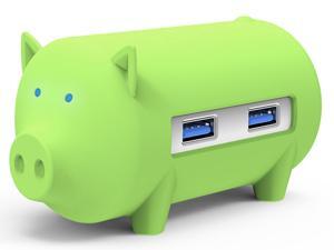 ORICO Lovely Pig HUB Multi-function USB3.0 OTG Hub 3 USB Ports and TF SD Card Reader with Detachable Data Cable for Various USB Devices ORICO Lovely Pig HUB Multi-function USB3.0 OTG Hub 3 USB Ports and TF SD Card Reader with Detachable Data Cable for Various USB Devices