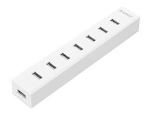 ORICO USB2.0 HUB with 7 Ports 30CM USB Data Cable Special for Mac Notebook Laptop -White ORICO USB2.0 HUB with 7 Ports 30CM USB Data Cable Special for Mac Notebook Laptop -White