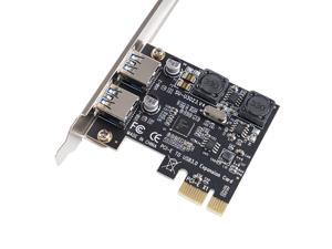 ORICO 2 Port PCIE to USB3.0 Expansion Card PCI-E USB 3.0 HUB Controller Adapter Add on Card for Windows Vista PC Laptop ORICO 2 Port PCIE to USB3.0 Expansion Card PCI-E USB 3.0 HUB Controller Adapter Add on Card for Windows Vista PC Laptop