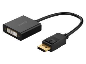 ORICO DisplayPort to DVI Converter Cable - DP to DVI Adapter 1080P@60HZ Male to Female for PC/Laptop/DVD ORICO DisplayPort to DVI Converter Cable - DP to DVI Adapter 1080P@60HZ Male to Female for PC/Laptop/DVD