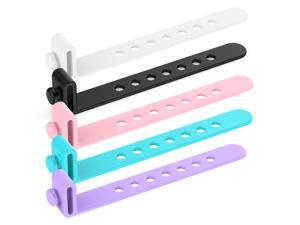 ORICO 5pcs Desktop Cable holder Cable Management System, Cable Organizer Wire Storage Cable Holder Clip for Power Cords and Charging Accessory SG-PH5 ORICO 5pcs Desktop Cable holder Cable Management System, Cable Organizer Wire Storage Cable Holder Clip for Power Cords and Charging Accessory SG-PH5