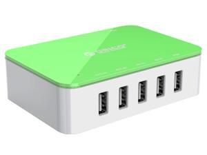 ORICO 40W 5-Port USB Charger 2 x 5V2.4A Super Charger & 3 x 5V1A Regular Ports OTG to Android or Windows Smartphones, Tablets, iPhone, iPad - Pink (CST-5U) ORICO 40W 5-Port USB Charger 2 x 5V2.4A Super Charger & 3 x 5V1A Regular Ports OTG to Android or Windows Smartphones, Tablets, iPhone, iPad - Pink (CST-5U)