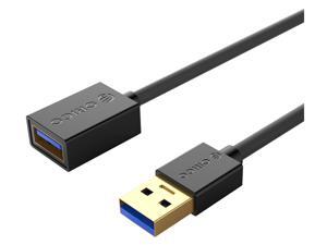 ORICO USB3.0 to USB 3.0 Male to Female Extension Cable - Black with Gold Plated Connectors 1.64ft-10ft 0.5m to 3m ORICO USB3.0 to USB 3.0 Male to Female Extension Cable - Black with Gold Plated Connectors 1.64ft-10ft 0.5m to 3m