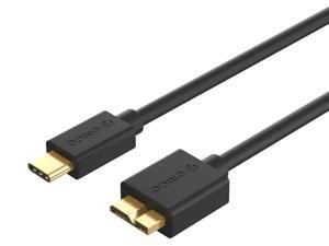 ORICO USB 3.1 USB-C to Micro-B Cable (M/M), Type-C to USB Micro-B, Fast Charging Cable 1.64ft to 6.56ft Gold-plate Interface for 2.5/3.5 in HDD SSD M.2 SSD and HDD Enclosures ORICO USB 3.1 USB-C to Micro-B Cable (M/M), Type-C to USB Micro-B, Fast Charging Cable 1.64ft to 6.56ft Gold-plate Interface for 2.5/3.5 in HDD SSD M.2 SSD and HDD Enclosures