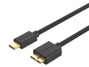 ORICO USB 3.1 USB-C to Micro-B Cable (M/M), Type-C to USB Micro-B, Fast Charging Cable 1.64ft to 6.6ft Gold-plate Interface for 2.5/3.5 in HDD SSD M.2 SSD and HDD Enclosures ORICO USB 3.1 USB-C to Micro-B Cable (M/M), Type-C to USB Micro-B, Fast Charging Cable 1.64ft to 6.6ft Gold-plate Interface for 2.5/3.5 in HDD SSD M.2 SSD and HDD Enclosures