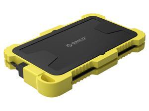 ORICO 2.5in HDD Case SATA to USB 3.0 HDD Enclosure With Integrated Data Cable Support 4TB HDD SSD External Encrypted Portable SSD/HDD Enclosure Yellow ORICO 2.5in HDD Case SATA to USB 3.0 HDD Enclosure With Integrated Data Cable Support 4TB HDD SSD External Encrypted Portable SSD/HDD Enclosure Yellow