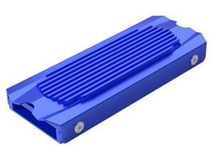 ORICO M.2 SSD Heatsink Cooling Heat Sink Heat Dissipation Radiator for M.2 NVMe SSD Aluminum Heatsink Cooler compatible with M.2 2280 (Blue)