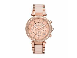 Michael Kors Parker Quartz White Dial Women's Analog Watch #MK5896 Michael Kors Parker Quartz White Dial Women's Analog Watch #MK5896