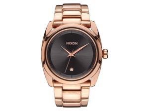 Nixon Rose Gold Queenpin Quartz Analog Women's Watch A935-2046 Nixon Rose Gold Queenpin Quartz Analog Women's Watch A935-2046
