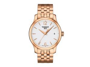 Tissot T063.210.33.037.00 Women's Watch Tradition Rose Gold 33mm Stainless Steel Tissot T063.210.33.037.00 Women's Watch Tradition Rose Gold 33mm Stainless Steel