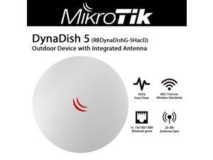 Mikrotik DynaDish 5 RBDynaDishG-5HacD Outdoor Dual Chain 5GHz with 25dBi Antenna