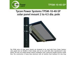 Tycon Power Systems TPSM-10-40-SP solar panel mount 2 to 4.5 dia. pole
