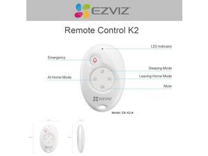 EzViz Remote Control K2 lightweight allows you to choose from multiple modes for smart protection in all scenarios - CS-K2-A EzViz Remote Control K2 lightweight allows you to choose from multiple modes for smart protection in all scenarios - CS-K2-A