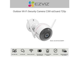EZVIZ Outdoor Wi-Fi Security Camera C3W ezGuard 720p 98ft Night Vision Strobe Light and Siren Weatherproof DC Power Dual WiFi(2.4G Only) Antennas Two-Way Audio Cloud Service EZVIZ Outdoor Wi-Fi Security Camera C3W ezGuard 720p 98ft Night Vision Strobe Light and Siren Weatherproof DC Power Dual WiFi(2.4G Only) Antennas Two-Way Audio Cloud Service