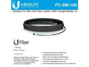 Ubiquiti FC-SM-100 Fiber Cable 100Ft Single-Mode LC ideal for installs outdoor Ubiquiti FC-SM-100 Fiber Cable 100Ft Single-Mode LC ideal for installs outdoor