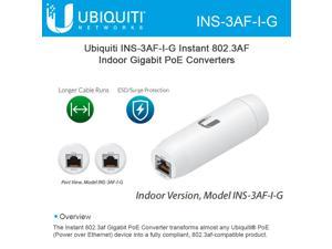 Ubiquiti Networks INS-3AF-I-G Adapter Indoor Gigabit, Instant 802.3AF