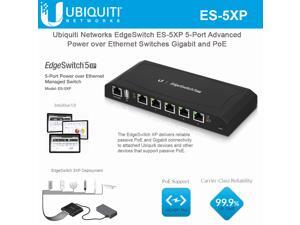 Ubiquiti EdgeSwitch XP 5 Gigabit 24V PoE Ethernet Switch - ES-5XP Ubiquiti EdgeSwitch XP 5 Gigabit 24V PoE Ethernet Switch - ES-5XP