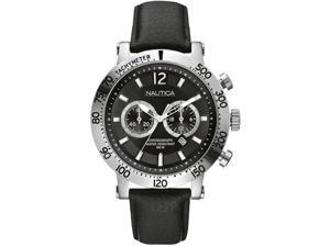 Nautica Windjammer N20096G Men's Black Dial Quartz Chronograph Watch Nautica Windjammer N20096G Men's Black Dial Quartz Chronograph Watch