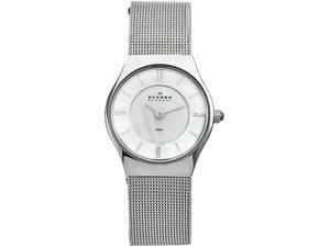 Skagen Stainless Steel Mesh Ladies Watch 233XSSS