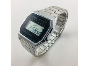 Men's Casio Classic Digital Steel Band Watch A158WA-1 Men's Casio Classic Digital Steel Band Watch A158WA-1